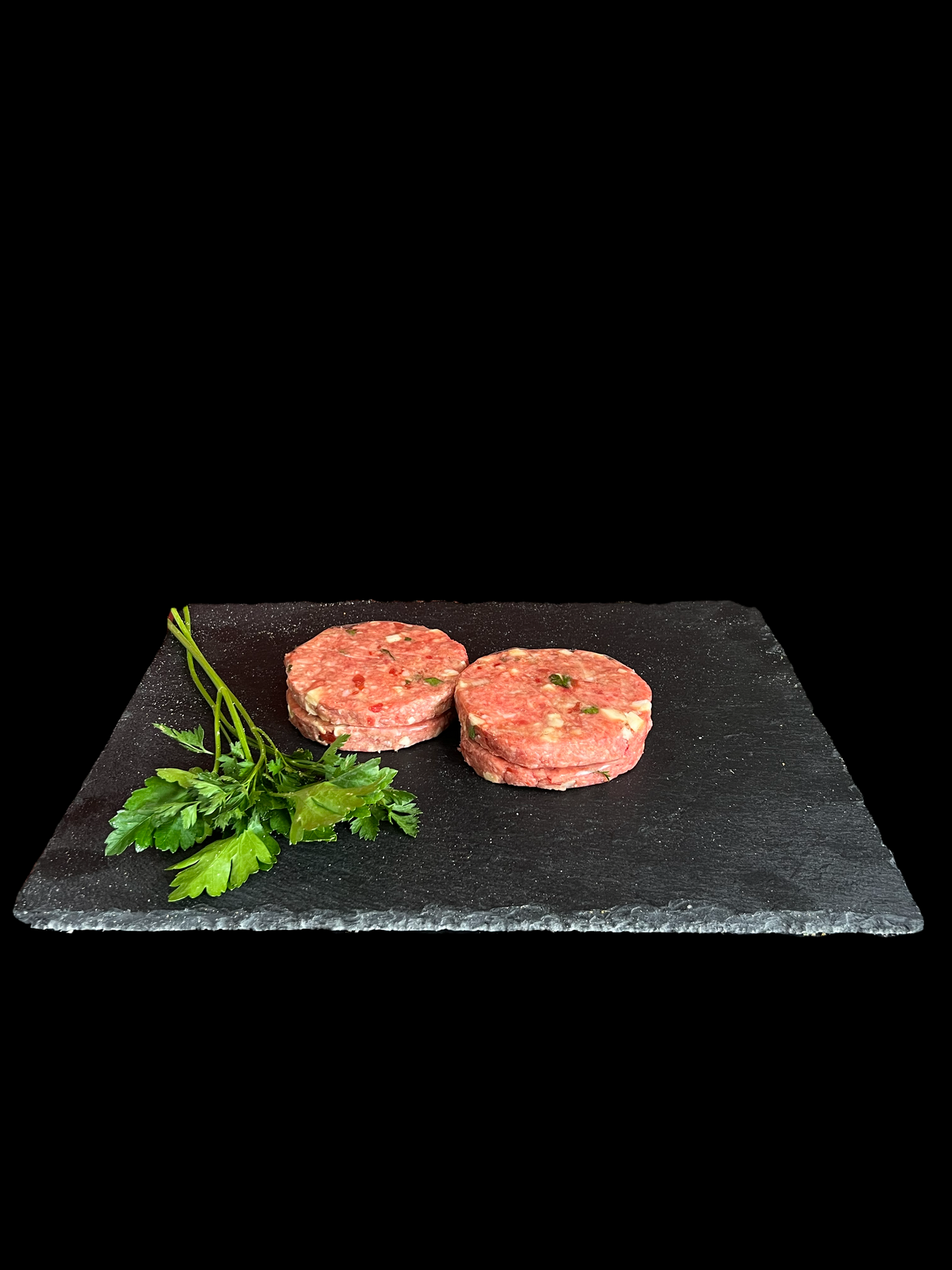 Hamburger di vitello conditi